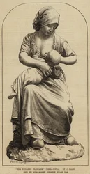 Eine französische Bäuerin, Terrakotta